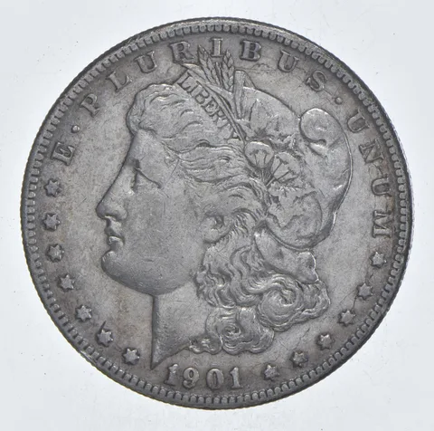 Early - 1901-O Morgan Silver Dollar - 90% US Coin *115