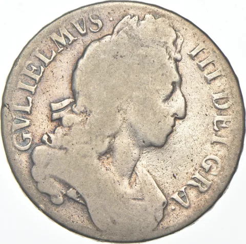 1696 Great Britain 1 Crown *7970