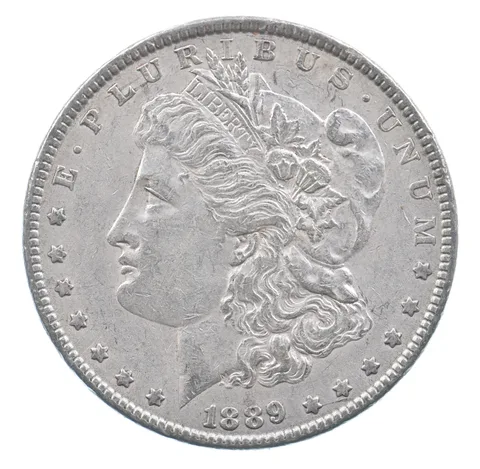 Better 1889 Morgan Silver Dollar - 90% US Coin - Nice Coin *392