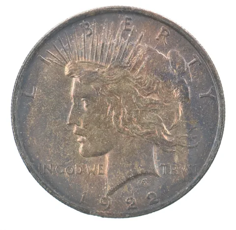 1922-D Peace Silver Dollar Beautiful Tone *7607
