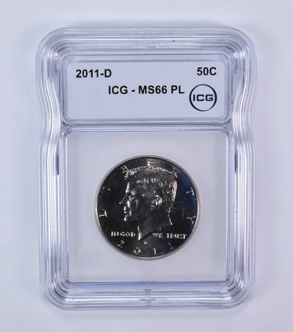 2011-D Kennedy Half Dollar MS66 PL ICG