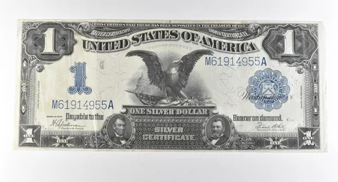 1899 $1 Silver Certificate Large Note Blue Seal Fr#276 *2837