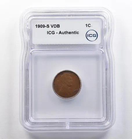 1909-S VDB Lincoln Wheat Cent Authentic ICG *4097