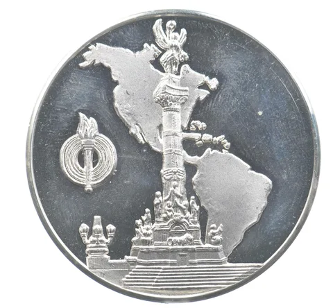 1975 Mexico City VII Pan American Games Silver Medal *2274