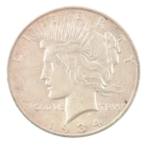 1934-D Peace Silver Dollar Beautiful Tone *5254