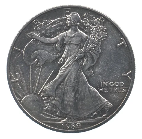 Better Date 1989 American Silver Eagle 1 Troy Oz .999 Fine Silver *621