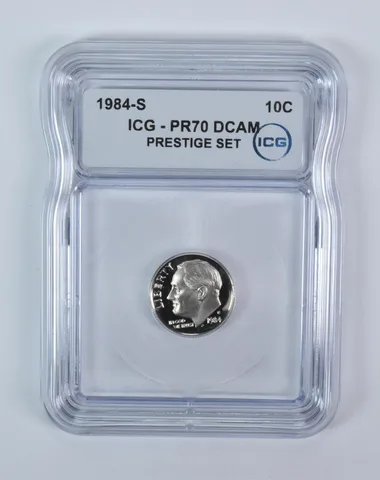 1984-S Roosevelt Dime Prestige Set PR70 DCAM ICG