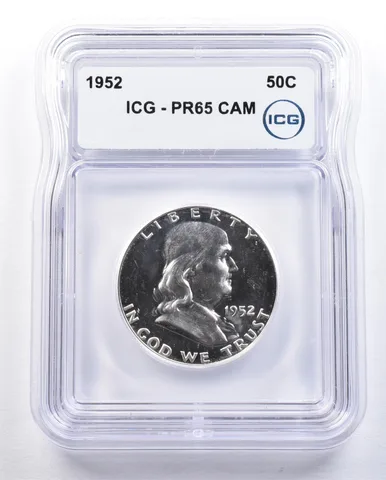 1952 Franklin Half Dollar PR65 CAM ICG *1634