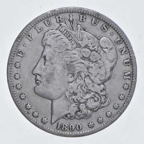 Early - 1890-O Morgan Silver Dollar - 90% US Coin *918
