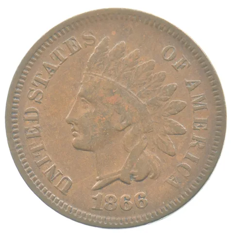 1866 Indian Head Cent *5237