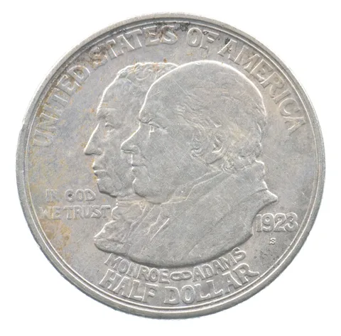 1923-S Monroe Doctrine Commemorative Half Dollar *9422