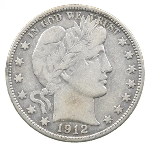 1912 Barber Half Dollar *3366