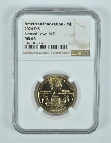 2024-D Innovation $1 Bernard MD MS66 NGC