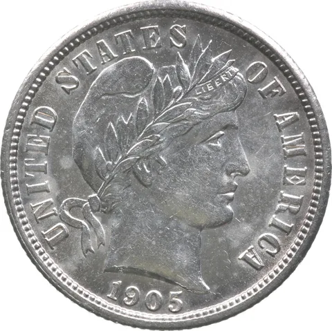 1905-S Barber Dime *3929