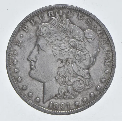 Better 1891-O Morgan Silver Dollar - 90% US Coin - Nice Coin *484