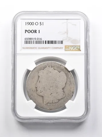 POOR 1 1900-O Morgan Silver Dollar NGC Lowball Pocket Piece *1185