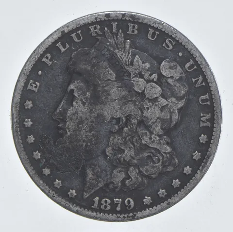 Early - 1879 Morgan Silver Dollar - 90% US Coin *781