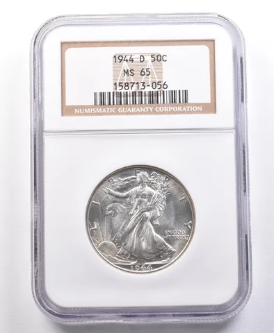 1944-D Walking Liberty Half Dollar MS65 NGC *2103