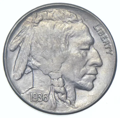 1936-S Indian Head Buffalo Nickel *0357