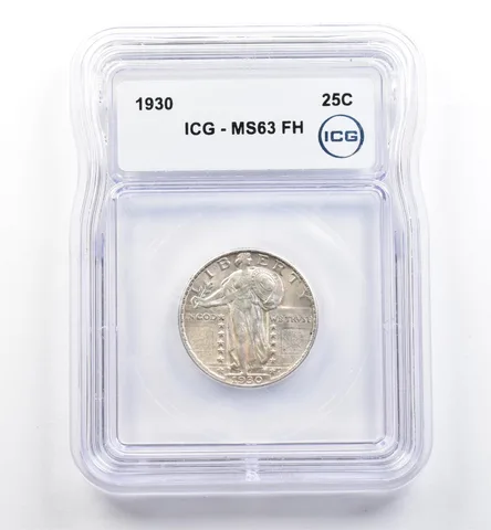 1930 Standing Liberty Quarter MS63 FH ICG *0156