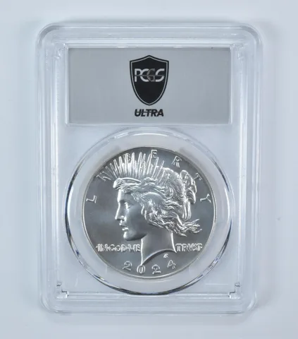 2024 Peace Silver Dollar MS70 PCGS Ultra a6046
