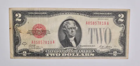 1928-A $2 United States Legal Tender Note Red Seal *5362