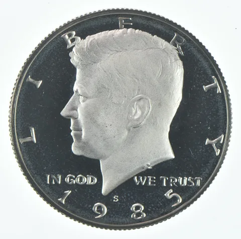 1985-S Kennedy Half Dollar CLAD Proof