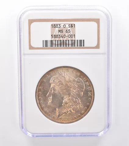 1883-O Morgan Silver Dollar MS65 NGC Beautiful Tone *9219