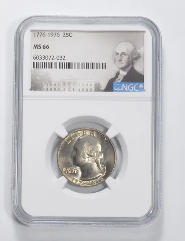 1776-1976-P Washington Quarter BICENTENNIAL MS66 NGC Special Label