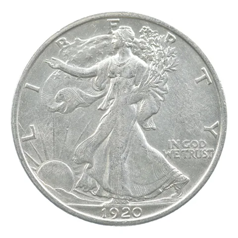 1920 Walking Liberty Half Dollar *3599