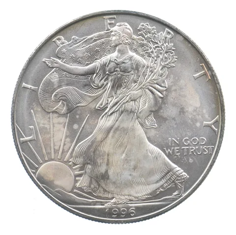 Better Date 1996 American Silver Eagle 1 Troy Oz .999 Fine Silver *592