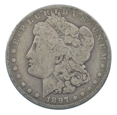 Early - 1897-O Morgan Silver Dollar - 90% US Coin *679
