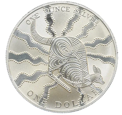 Better Date 2002 Australia $1 1 Oz. Silver Kangaroo World Coin- Silver *787