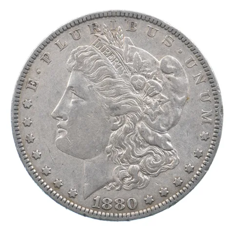 Better 1880-O Morgan Silver Dollar - 90% US Coin - Nice Coin *485
