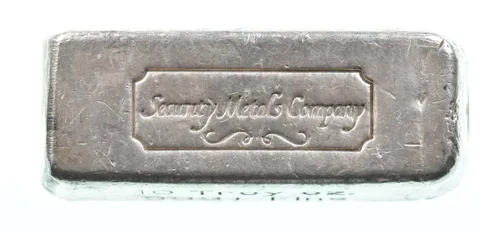 10 Troy Oz Silver Bar Security Metals Company *5088