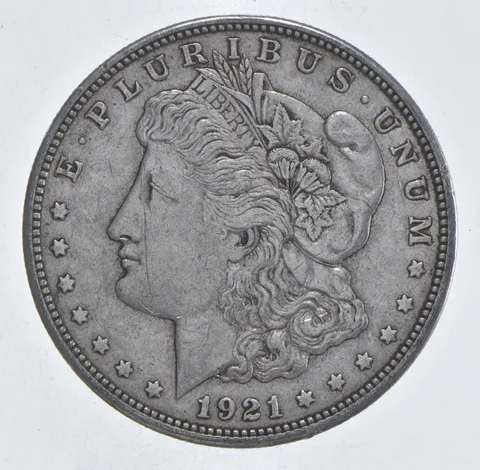 1921-D Morgan Silver Dollar - Last Year Issue 90% $1 Bullion *528