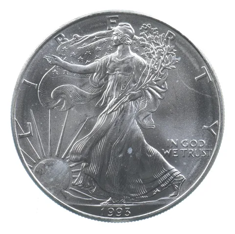 Better Date 1993 American Silver Eagle 1 Troy Oz .999 Fine Silver *738