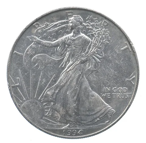 Better Date 1994 American Silver Eagle 1 Troy Oz .999 Fine Silver *579