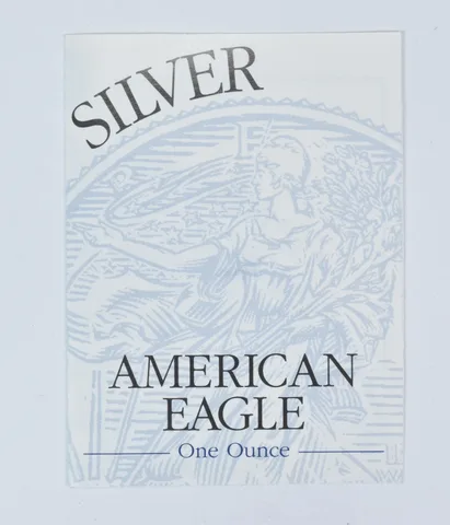 COA 2000-P American Silver Eagle Proof