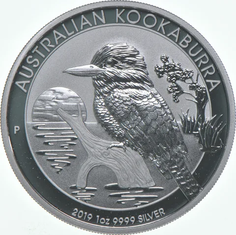 2019 Australia 1 Dollar Silver Kookaburra 1 Oz Silver