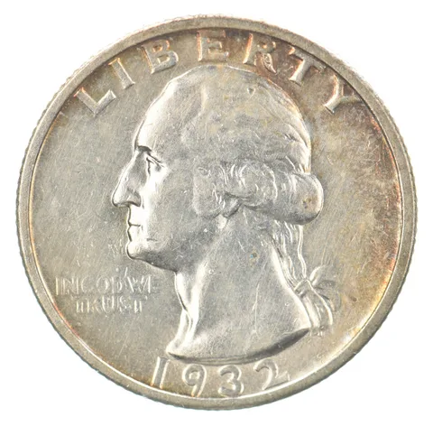 1932-S Washington Quarter Peripheral Tone *6571