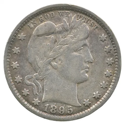 1895 Barber Quarter *5721