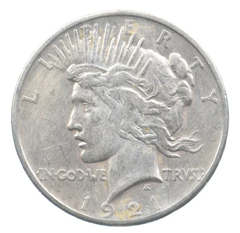 1921 Peace Silver Dollar High Relief *2281