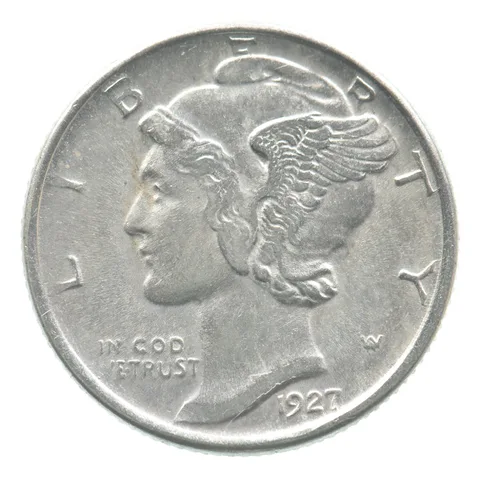 1927-D Mercury Dime *6843
