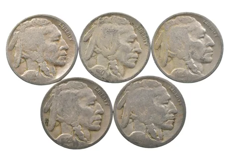 BETTER Lot 1929-S 1927-S 1929-D 1929-S Worn Date Buffalo Nickel Collection *102