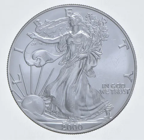 Better Date 2000 American Silver Eagle 1 Troy Oz .999 Fine Silver *359
