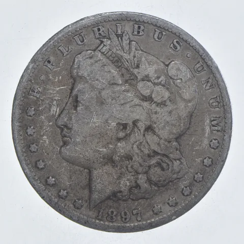 Early - 1897-O Morgan Silver Dollar - 90% US Coin *061
