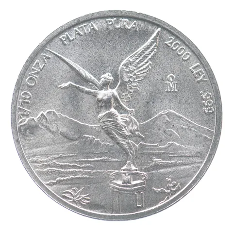 2000 Mo Mexico 1/10 Onza Libertad *8356