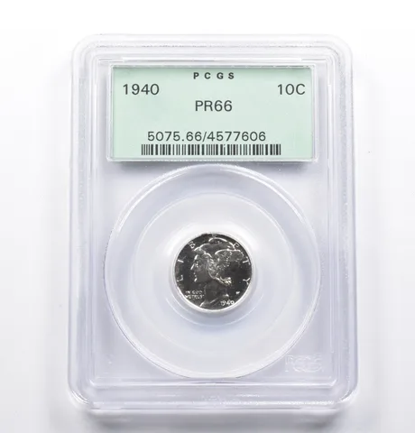 PR66 1940 Mercury Dime OGH PCGS Upgrade? *1115