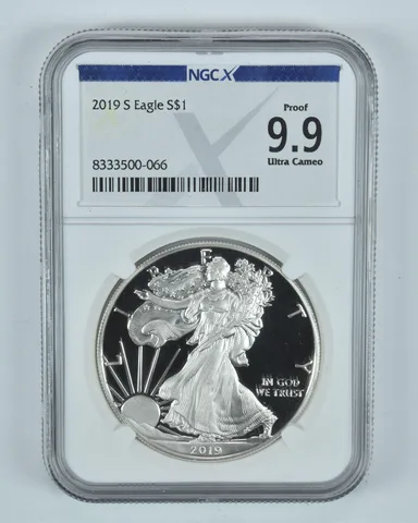 2019-S American Silver Eagle Proof 9.9 NGC X NGCX